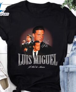 Signature Luis Miguel Shirt, Graphic…