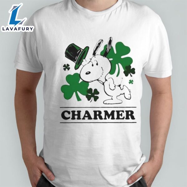 Snoopy And Woodstock Charmer St Patrick’s Day 2024 T-Shirt