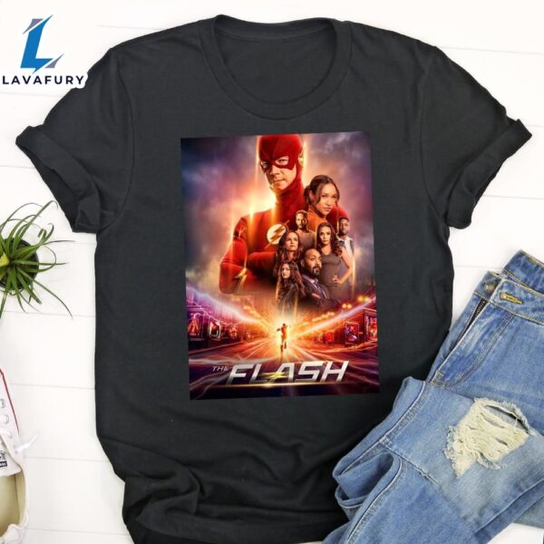 The Flash 2024-2025 Movie For Fan Black T-Shirt
