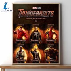 Thunderbolts 2024 Character Movie Poster…