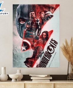 Thunderbolts 2024 Marvel Movie Canvas…
