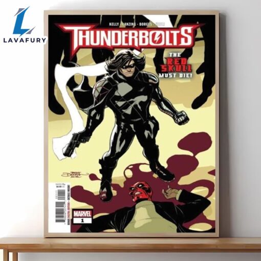 Thunderbolts 2024 Movie Marvel Poster Art Print Wall