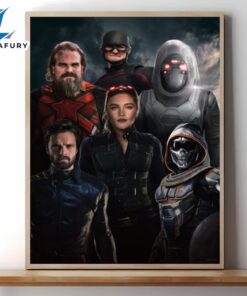 Thunderbolts 2024 Movie Marvel Poster Decor For Any Room