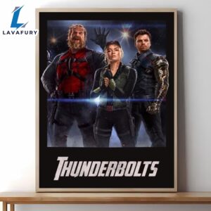 Thunderbolts 2024 Movie Marvel Poster For Fans