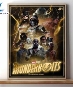 Thunderbolts 2024 Movie Marvel Poster…
