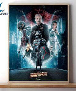 Thunderbolts 2024 Movie Poster Canvas