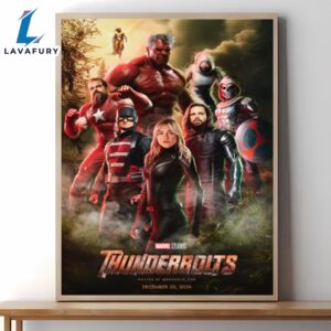 Thunderbolts 2024 Movie Poster Wall…