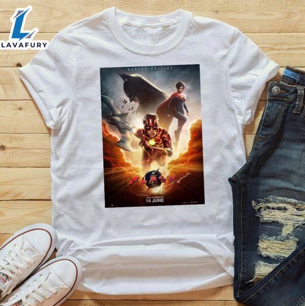 Warner Bros Released New The Flash Movie Unisex T-Shirt