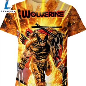 Wolverine Deadpool Marvel 2024 Comics Shirt