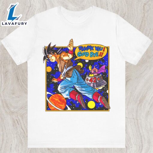 Akira Toriyama Dragon Ball Goku Thank You Goodbye Shirt