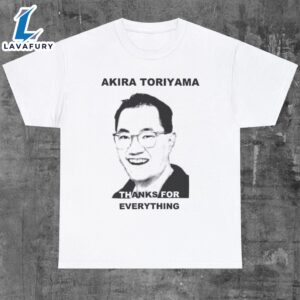 Akira Toriyama Thank You Everything Shirt
