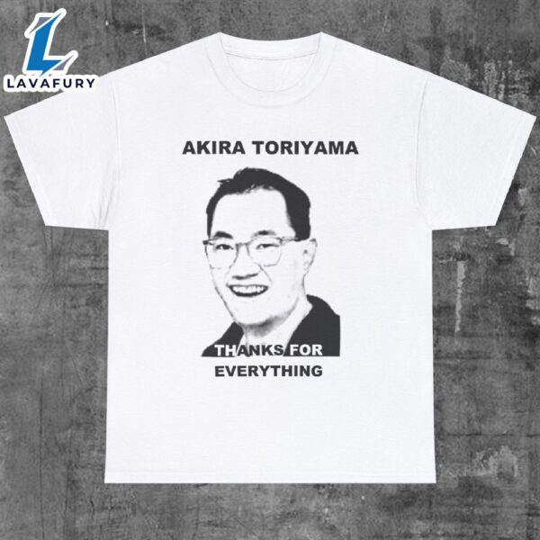Akira Toriyama Thank You Everything Shirt