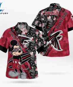 Atlanta Falcons Mickey Mouse Floral…