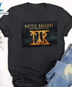 Battle Ballads 2024 North American Tour Poster T-Shirt