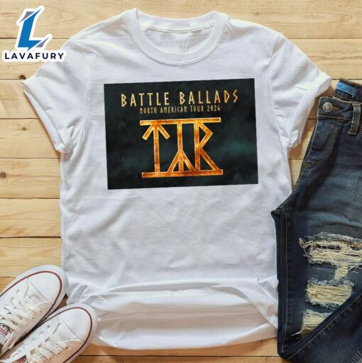 Battle Ballads 2024 North American Tour Poster Unisex T-Shirt