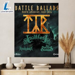 Battle Ballads In Berkeley At Cornerstone 2024 Canvas Poster