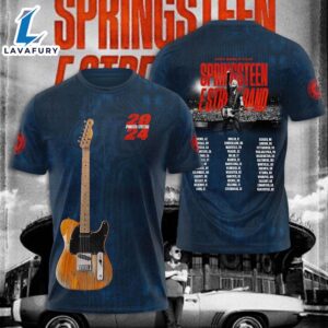 Bruce Springsteen & E Street Band World Tour 2024 3d T Shirts For Men Women