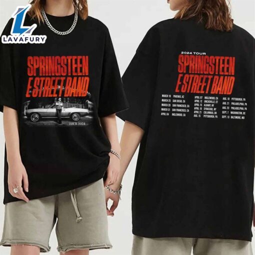 Bruce Springsteen & The E Street Band Rescheduled Us Tour 2024 Shirt Funny