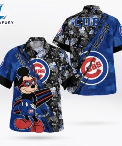 Chicago Cubs Mickey Mouse Floral…