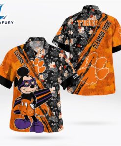 Clemson Tigers Mickey Mouse Floral…