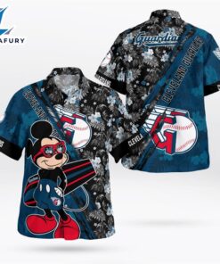 Cleveland Guardians Mickey Mouse Floral…