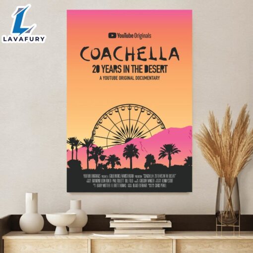 Coachella Valley Music And Arts Festival 2024 Poster Canvas