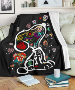 Colorful Snoopy And Skull Brocade…