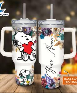 Custom Name Snoopy 3D Colorful…