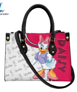 Daisy Duck Pattern Premium Leather…
