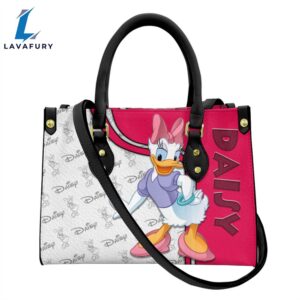 Daisy Duck Pattern Premium Leather…