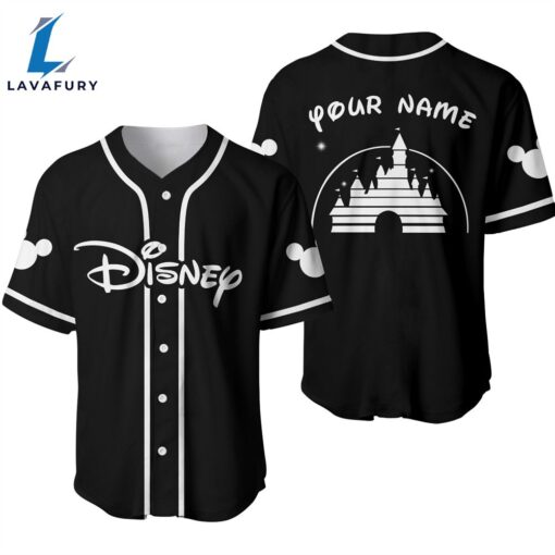 Disney Baseball Jersey, Personalized Name Baseball Jersey