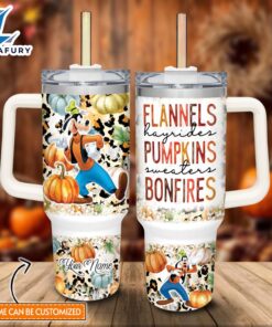 Disney Custom Name Goofy Flannels…