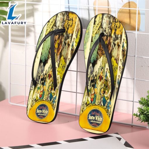 Disney Snow White and The Seven Dwarfs Gift For Fan Flip Flop Shoes (2)