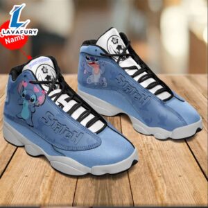 Disney Stitch Personalized Name Air JD13 Sneakers Custom Shoes
