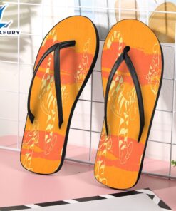 Disney The Tigger Movie Logo Gift For Fan Flip Flop Shoes