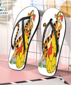 Disney The Tigger Movie Tigger Pooh2 Gift For Fan Flip Flop Shoes