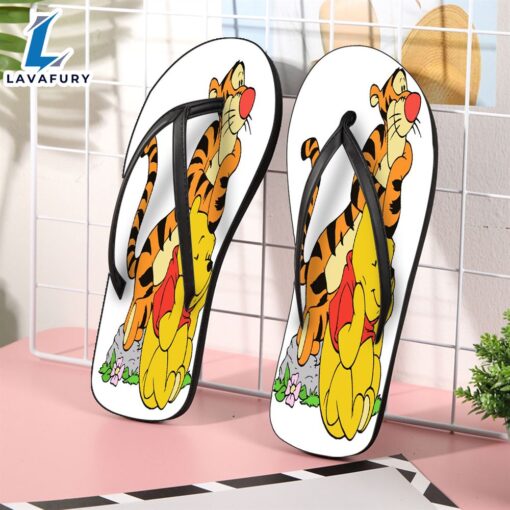 Disney The Tigger Movie Tigger Pooh2 Gift For Fan Flip Flop Shoes