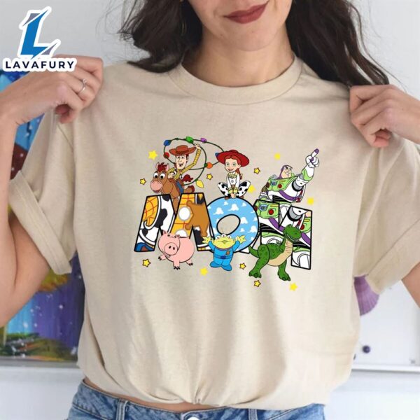 Disney Toy Story Characters Mom Mother’s Day T-Shirt