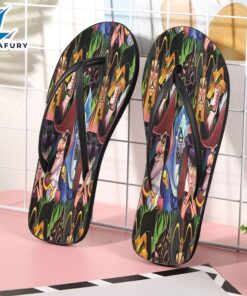 Disney Villains All Characters25 Gift For Fan Flip Flop Shoes