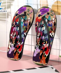 Disney Villains All Characters53 Gift For Fan Flip Flop Shoes