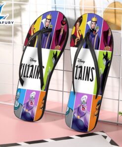 Disney Villains All Characters56 Gift For Fan Flip Flop Shoes