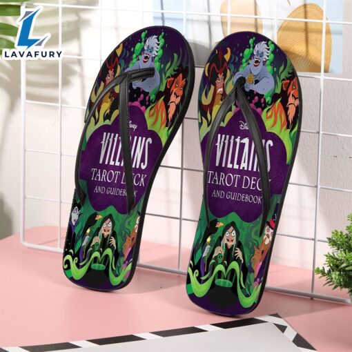 Disney Villains All Characters58 Gift For Fan Flip Flop Shoes