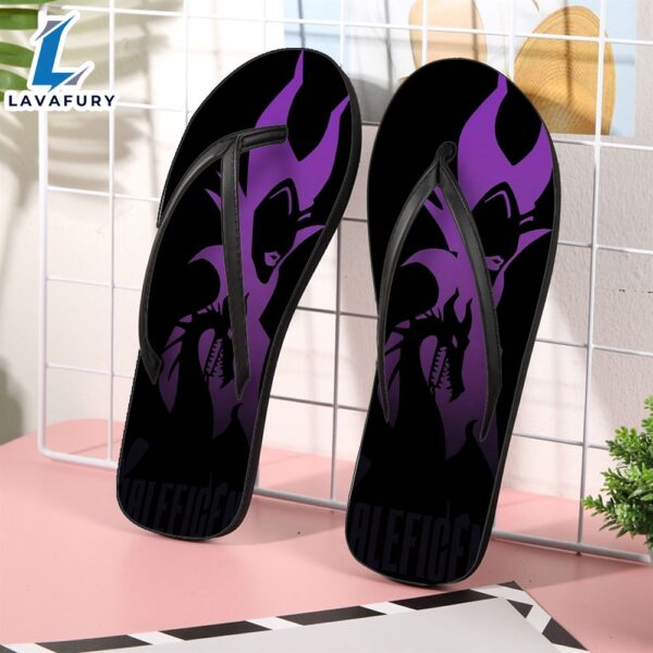 Disney Villains Maleficent14 Gift For Fan Flip Flop Shoes