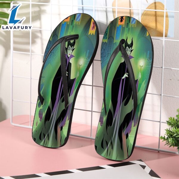 Disney Villains Maleficent21 Gift For Fan Flip Flop Shoes