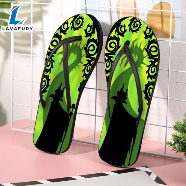 Disney Villains Maleficent22 Gift For Fan Flip Flop Shoes