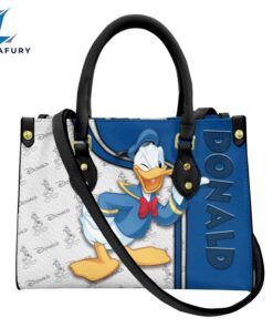 Donald Duck Pattern Premium Leather…