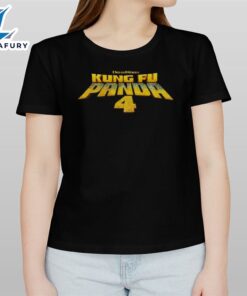 Dream Works Kung Fu Panda 4 Logo T-Shirt