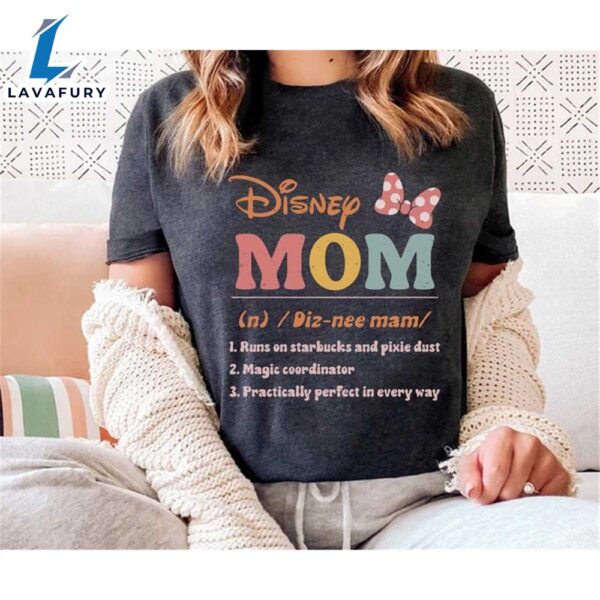 Funny Disney Mom Definition Shirt Disney Mom T-Shirt