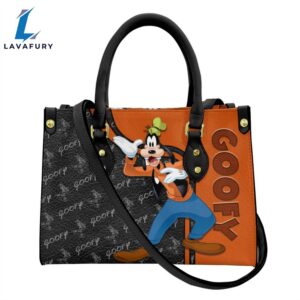 Goofy Pattern Premium Leather Handbag