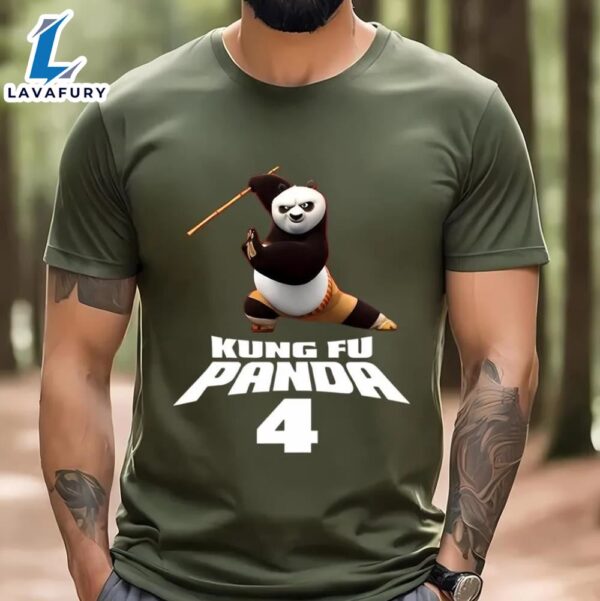 Kung Fu Panda 4 2024 Official Poster Tee T-Shirts